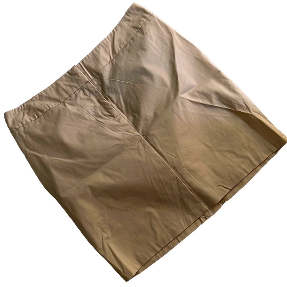 NEW YORK & COMPANY Khaki Tan Color, Lightweight Pencil Skirt, Size 8, EUC